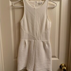 Others Follow White Textured Top